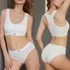 BRAS SET 'S SPORTS borttagbar padtråd gratis Yoga Bralette Brassiere Underkläder underkläder Sexig Casual Korean SA1518 230825