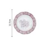 Dishes Plates Purple Ceramic Plate European Modern Dinner Creative Round Ins Style Cake Dessert Dish Tableware 230825