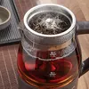 1.0L Gezondheid Pot Hoge Borosilicaatglas Bloem Theekop Multifunctionele Slimme Waterkoker Set Beer/ZCQ-A10X1