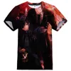Мужские рубашки T 2023 аниме-футболка Black Butler 3D Print Мужские женские модные уличная одежда O-образная рубашка топы негабаритные