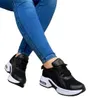 Spring Lace Up Dress Sneakers och New Autumn Wedge Platform 2022 Ladies Outdoor Fashion Air Cushion Casual Running Shoes T230826 221