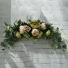 Inne imprezy imprezowe zaopatrzenia sztuczne kwiaty próg drzwi girlandy domowy Wewnętrzny Wewnętrzny Wewnętrzny Dekoracja Garlandów 230825