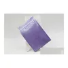 Sacos de embalagem Atacado MTI Cor Resealable Zip Mylar Bag Food Storage Folha de Alumínio Plástico Cheiro Prova Bolsas Drop Delivery Offic Otko5