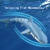 ElectricRC Animals RC Animal Robot Simulation Shark Electric Prank Toy for Children Boy Kids Pool Water Swimming Submarine Boat Fjärrkontroll Fisk 230825