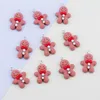 Charms 10pcs Christmas Gingerbread Man Charms Kawaii Resin Pendant Charms for Earring Bracelet Keychain Diy kid Jewelry Making Supplies 230826