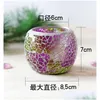 18 Style Mosaic Candle Holder Crystal Candlestick Centerpieces For Valentines Day Decoration Drop Delivery Home Garden