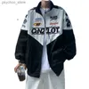 2023 American Vintage Hafted Bet Racing Men Men Fall Casual Bomber Jacket Baseball Mundlid Q230826