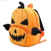 Sacs d'école Halloween mignon citrouille ailes de chauve-souris en peluche petit sac à dos Goth Ins Style mal en forme adolescents étudiants sac à main 230826