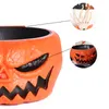 Andra evenemangsfestleveranser Halloween Electric Toy Candy Bowl med Jump Skull Hand Scary Eyes Creepy Decoration Haunted KTV Bar Horror Prop 230825