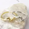 Designer Ring Retro Classic Ring Gold And Silver Color Matching Winding Ring One Ring Two Wearing Ways