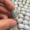 Loose Gemstones Natural Jade Big Hole Transfer Road Beads Batches Of DIY Woven Bracelet Hand String Male Accessori