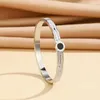 Bangle 316L из нержавеющей стали римские цифли