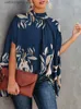 Koszulka damska Patchwork Elegancka bluzka 2022 Kobiety moda bluzka luźna designerska streetwear bluzka Top modny T230826