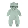 Rompers Baby Winter Clothes born Bear Jumpsuit For Girls From 0 To 6 12 18 24 Months Stuff Kids Overalls Cotton Boys Outfit Bodysuits 230825