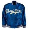 Cool Satin Authentic Brooklyn Dodgers 1947-1950 een tijdloze klassieker voor honkbal bovenkleding Varsity Jacket AVQ6