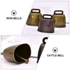 Party Supplies 4 Pcs Phone Accessories Metal Cow Bell Iron Grazing Ring Anti-lost Bells Anti-theft