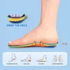 Shoe Parts Accessories PCSsole EVA Orthopedic Insoles for Feet Arch Shoes Pad X/O Type Leg Correction Sole Support Flat Foot Sports Foot Insert 230825