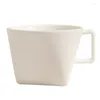 أكواب التصميم الإبداعي مثلث القهوة 190 مل من الحليب الخزفي أكواب الأسلوب الشمالي الأسرة كوب المياه عالية درجة الحرارة
