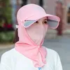 Wide Brim Hats Bucket COKK Summer For Women Sunshade Breathable Visor Cap Sun Hat Outdoor Cycling Protection Face Neck Cover Sunhat 230825