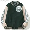 Hip Hop Hombres Varsity Chaqueta Harajuku Vintage Bomber Chaquetas Astronauta Suelto Deporte Béisbol Uniforme Novio Estilo Streetwear Nuevo Q230826