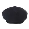 Berets Buttermere Corduroy Sboy Cap for Female Coffee Vintage Hat Woman Autumn Zima marka malarz malarz Octagaz 230825