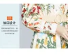 Basic Casual Dresses 2023 Autumn Runway Maxi Dres's Long Sleeve Stand Gorgeous Flower Print Dress Female Buttons up Sashes Holidays 230825