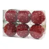 Noel Dekorasyonları 8cm/6pcs İnci Pırlanta Sequin Noel Ball Case Home Mağaza Tatil Partisi Sergilalar Noel Ağacı Asma Dekorasyon 230825