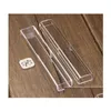 Pencil Cases Wholesale Pen Boxes Acrylic Transparent Case Pens Holder Gift For Crystal Packaging Box As Fes Jllltu Homecart Drop Del Otsgm