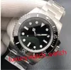 상자 슈퍼 팩토리 버전 시계 40mm 더 많은 컬러 ETA 2836 자동 운동 손목 시계 검은 색 40mm 세라믹 베젤 사파이어 유리 다이빙 남자 시계