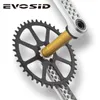 Groupes de vélo EVOSID Vélo Crank Ultralight Road Crankset 170mm HollowTech N Wide GXP Plateau avec support pour gravier 230825