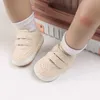 First Walkers Baby Shoes Newborn Boys Sneaker Girls Solid Color First Walkers Kids Toddlers PU Leather Soft Soles Sneakers 0-18 Months L0826