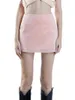 Skirts Women Mini A-Line Skirt High Waist Pencil Elastic Sexy Bodycon Casual Daily For Beaches Club Streetwear