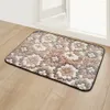 Tapis de sol pour chambre à coucher, paillasson d'entrée de maison, polaire de corail, cuisine, salle de bains, décoration de porte, salle de douche, tapis de pied antidérapant 230826