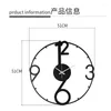 Wall Clocks Large Creative Industrial Clock Electronic Modern Design Kitchen Living Room Relogio De Parede Home Decoration