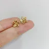 Charm MIQIAO Real 18K Pendientes de oro para el estilo de las mujeres Pure AU750 Simplicidad Pendientes de moda Joyería fina Regalo para amigos 230825