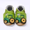 First Walkers First Walker Baby Shoes Animal äkta läder Baby Moccasins Soft Sole Boy Slippers Toddler Shoes Non-Slip Infant Shoes Boy L0826