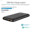 FERISING PD Dual USB + Type C PowerBank 10000 mAh Draagbare externe batterijlader QC 4.0 3.0 10000 mah voor Power bank Q230826