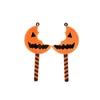 Charms 10st Halloween Charms Creative Acrylic Pumpkin Jewelry Findings Earring Pendant Necklace DIY Making Accessories 230826