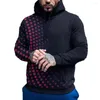 Sweats à capuche pour hommes confortables hauts pour hommes course sport Streetwear impression 3D vêtements de sport Baggy décontracté sweats à capuche