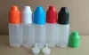 Bouteille à aiguille de Style souple, livraison rapide, flacons compte-gouttes en plastique de 5/10/15/20/30/50 Ml, bouchons à l'épreuve des enfants