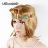 Headbands Snake Shaped Headpiece Cleopatra Headdress Egypt Queen Hair Accessories Sexy Belly Dance Headband Halloween Cosplay Party Props 230826