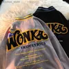 2021 Nuevas chaquetas de bordado de letras Abrigo de mujer Y2K Street Retro All-Match Uniforme de béisbol Pareja Casual Chaquetas sueltas Abrigo Top Q230826