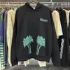 Sweats à capuche pour femmes Sweatshirts RHUDE streetwear plage cocotier lettre imprimé sweat à capuche hommes couple surdimensionné mode coton décontracté HipHop pull à capuche 230826