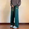 Tute da uomo Baggy Pantaloni casual Uomo Moda oversize Gamba larga Streetwear Hip hop Sport larghi Pantaloni da jogging da uomo M 4XL 230825