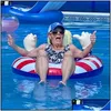 Other Festive Party Supplies Trump Swimming Floats Inflatable Pool Raft Float Swim Ring For Adts Kids Drop Delivery Home Garden Fe Dhesz