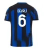 LAUTARO 23 24 THURAM HOME camisas de futebol final BARELLA ERIKSEN DZEKO MILANS CORREA AWAY 2023 2024 Homens Kit Kit Camisa de Futebol Inters LUKAKU DIMARCO Fan player