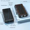 Caricabatterie wireless Qi Solar Power Bank 20000mAh 10W per iPhone 14 13 Powerbank portatile Samsung con altoparlante Torcia LED Q230826