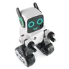 ElectricRc Hayvanlar R4 Robot Çok Fonksiyonlu Sese Aktif Oluşturulmuş Akıllı RC Beyaz Kırmızı Renkli Akıllı Çocuk Oyuncak 230825