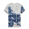 Hommes T-shirt tide marque psychobunny crâne lapin imprimé hommes polo modèles de couple confortables respirant et confortable coton en porcelaine de glace M-3XL