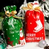 Christmas Decorations Xmas Decoration 50pcs Christmas Present Bag Candy Dragee Gift Bag Christmas Decoration for Home Noel Christmas Wrappping Holders 230825